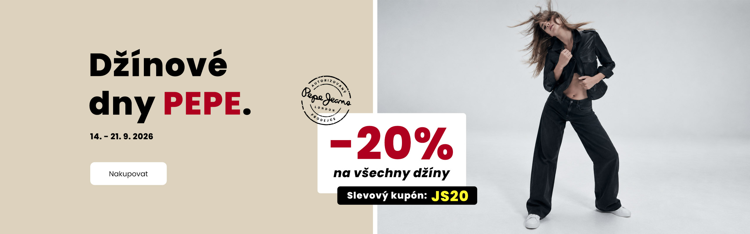 Džínové dny PEPE.