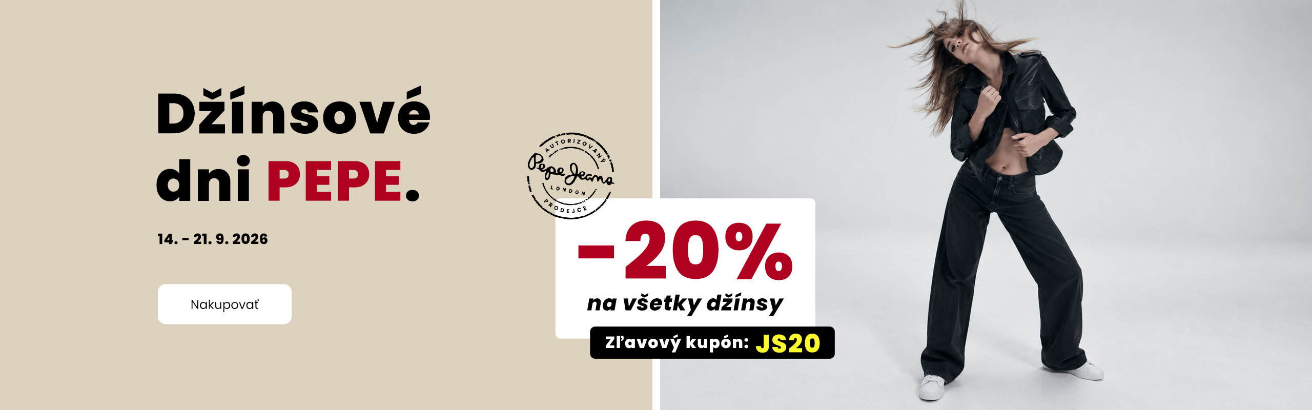 Džínové dny PEPE.