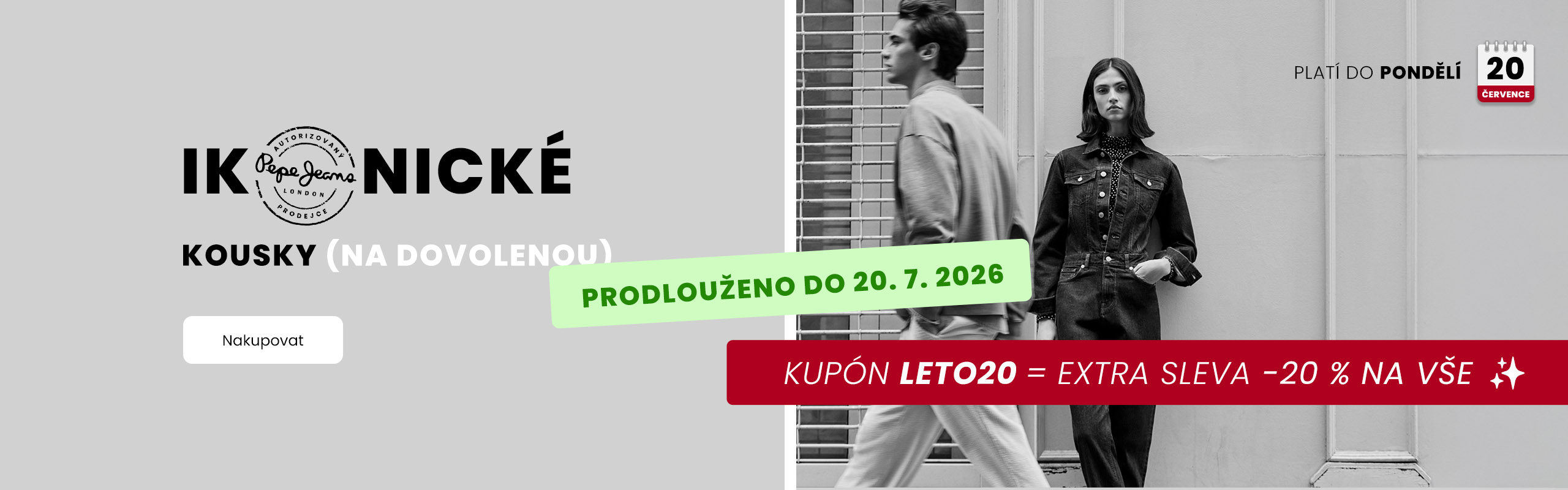 Extra sleva -20 %