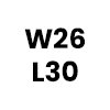 W26 L30