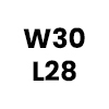 W30 L28