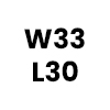 W33 L30
