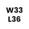 W33 L36