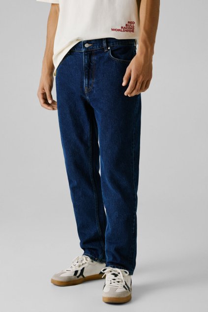 Pánské džíny STRAIGHT FIT JEANS (Barva denim (odpovídá obrázku), Velikost W30 L32)