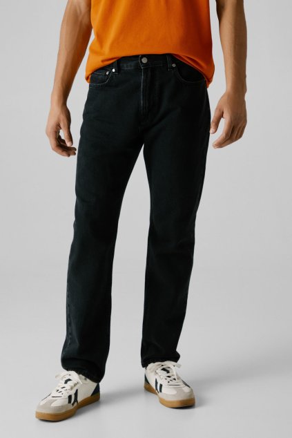 Pánské džíny STRAIGHT FIT JEANS (Barva denim (odpovídá obrázku), Velikost W30 L32)