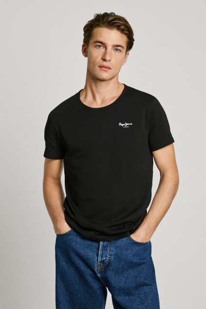 Pánské prádlo PEPE TSHIRT 2P (Barva černá, Velikost L)