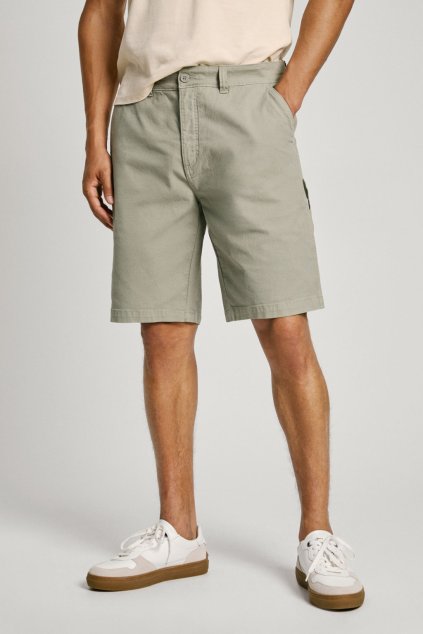 Pánské kraťasy CARPENTER SHORT (Barva khaki zelená, Velikost W30)