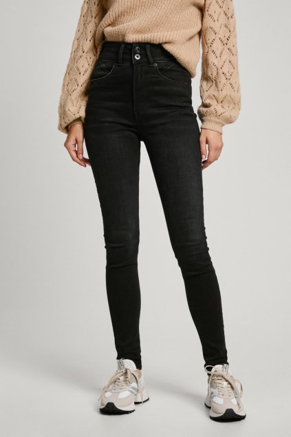 Dámské džíny SUPER SKINNY CONTOUR UHW (Barva denim (odpovídá obrázku), Velikost W27 L30)