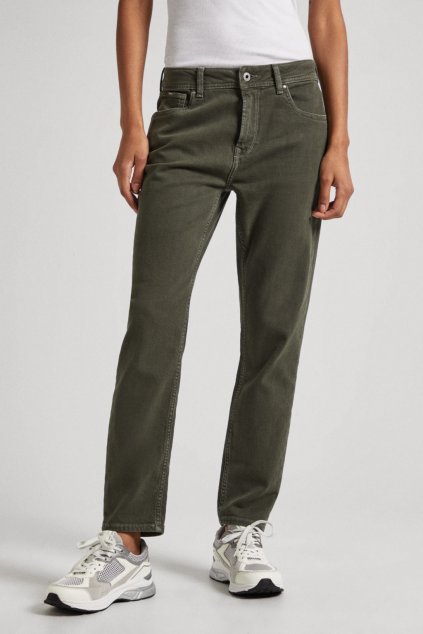 Dámské džíny TAPERED JEANS HW (Barva denim (odpovídá obrázku), Velikost W27 L30)