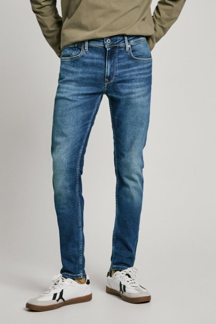 Pánské džíny FINSBURY (Barva denim (odpovídá obrázku), Velikost W34 L30)