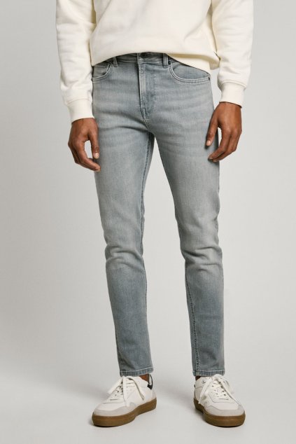 Pánské džíny SKINNY JEANS FINSBURY (Barva denim (odpovídá obrázku), Velikost W30 L32)