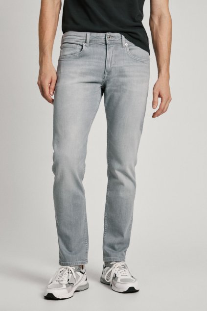 Pánské džíny STRAIGHT JEANS (Barva denim (odpovídá obrázku), Velikost W32 L34)