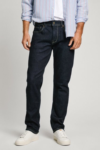 Pánské džíny STRAIGHT JEANS CASH (Barva denim (odpovídá obrázku), Velikost W31 L32)