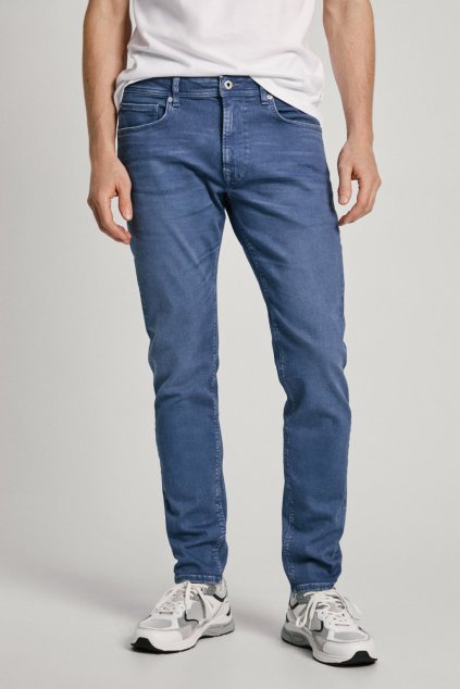 Pánské džíny TAPERED JEANS STANLEY (Barva modrá, Velikost W34 L34)