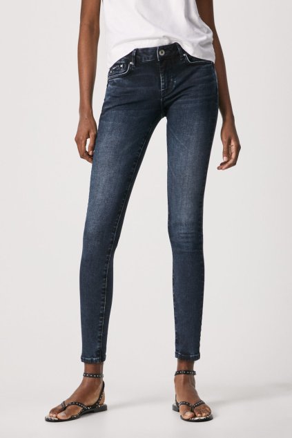 Dámské džíny PIXIE (Barva denim (odpovídá obrázku), Velikost W24 L32)