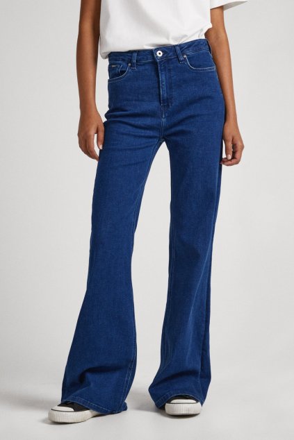 Dámské džíny WILLA (Barva denim (odpovídá obrázku), Velikost W30 L32)