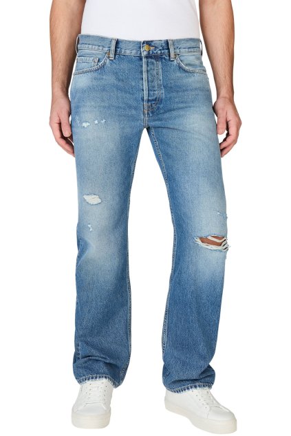 Pánské džíny LOOSE JEANS DISTRESSED (Barva denim (odpovídá obrázku), Velikost W30 L32)