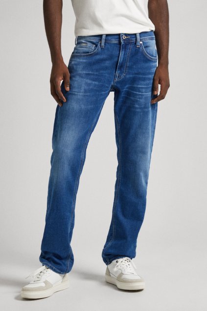 Pánské džíny SLIM GYMDIGO JEANS TRACK (Barva denim (odpovídá obrázku), Velikost W28 L32)