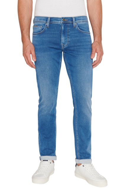 Pánské džíny SLIM GYMDIGO JEANS TRACK (Barva denim (odpovídá obrázku), Velikost W30 L34)