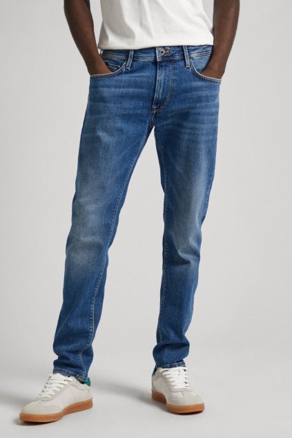 Pánské džíny TAPERED JEANS STANLEY (Barva denim (odpovídá obrázku), Velikost W28 L32)