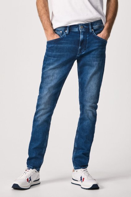 Pánské džíny TRACK (Barva denim (odpovídá obrázku), Velikost W28 L34)