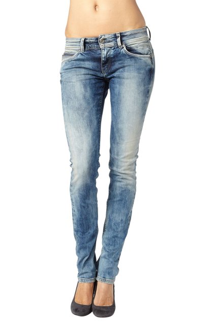 Dámské džíny NEW BROOKE (Barva denim (odpovídá obrázku), Velikost W28 L32)