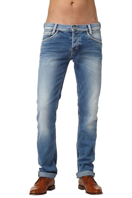Pánské džíny SPIKE (Barva denim (odpovídá obrázku), Velikost W28 L32)
