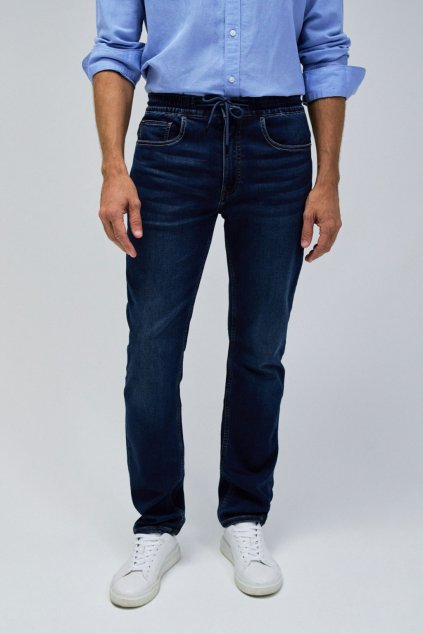 Pánské džíny TROUSERS JOGGERS S-ACTIV (Barva denim (odpovídá obrázku), Velikost W38 L32)