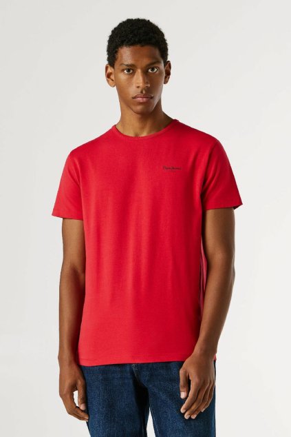 Pánské tričko ORIGINAL BASIC 3N (Barva červená, Velikost XXL)