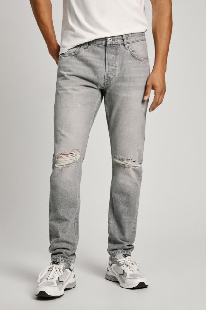 Pánske rifle TAPERED JEANS