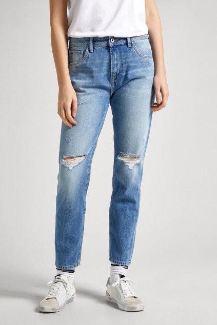 Dámske rifle TAPERED JEANS HW