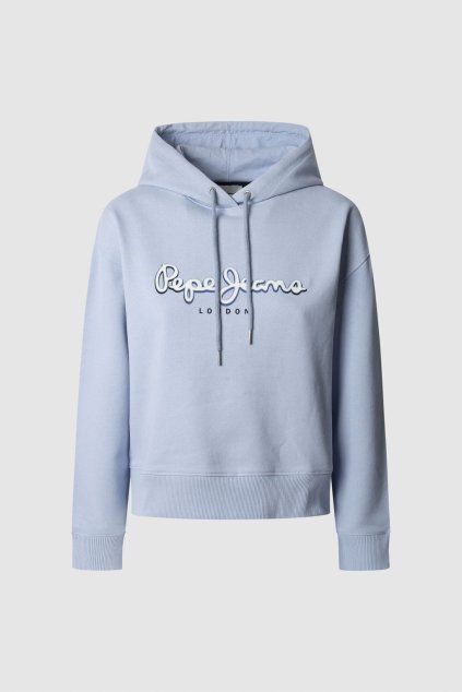 Dámská mikina MADDY HOODIE (Barva modrá, Velikost L)
