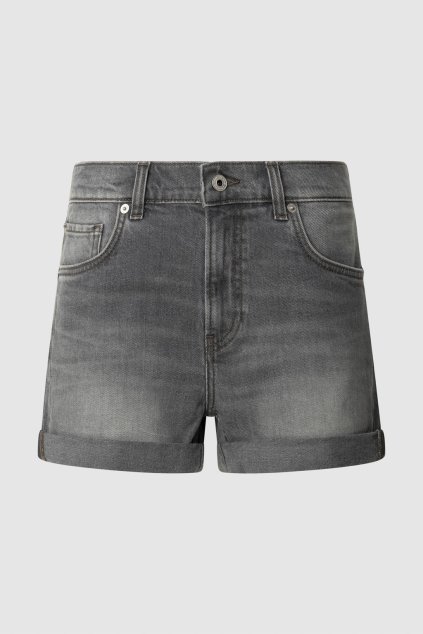 Dámské kraťasy REGULAR SHORT HW MABLE (Barva denim, Velikost W25)