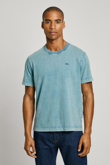 Pánské tričko DENIM TEE (Barva modrá, Velikost L)