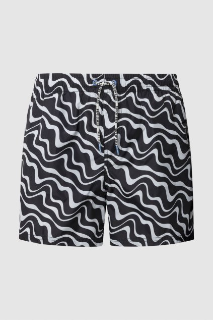 Pánské plavky WAVES SWIMSHORT (Barva černá, Velikost L)