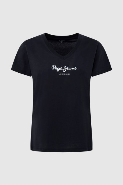 Dámské tričko WENDYS V NECK (Barva černá, Velikost XS)