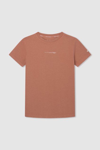 Chlapecké tričko DAVIDE TEE (Barva oranžová, Velikost 10 let)