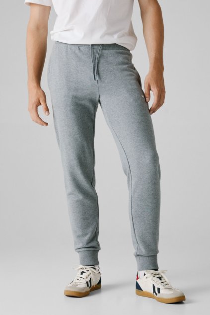 Pánské kalhoty REFLECT LOGO JOGGER (Barva šedá, Velikost L)