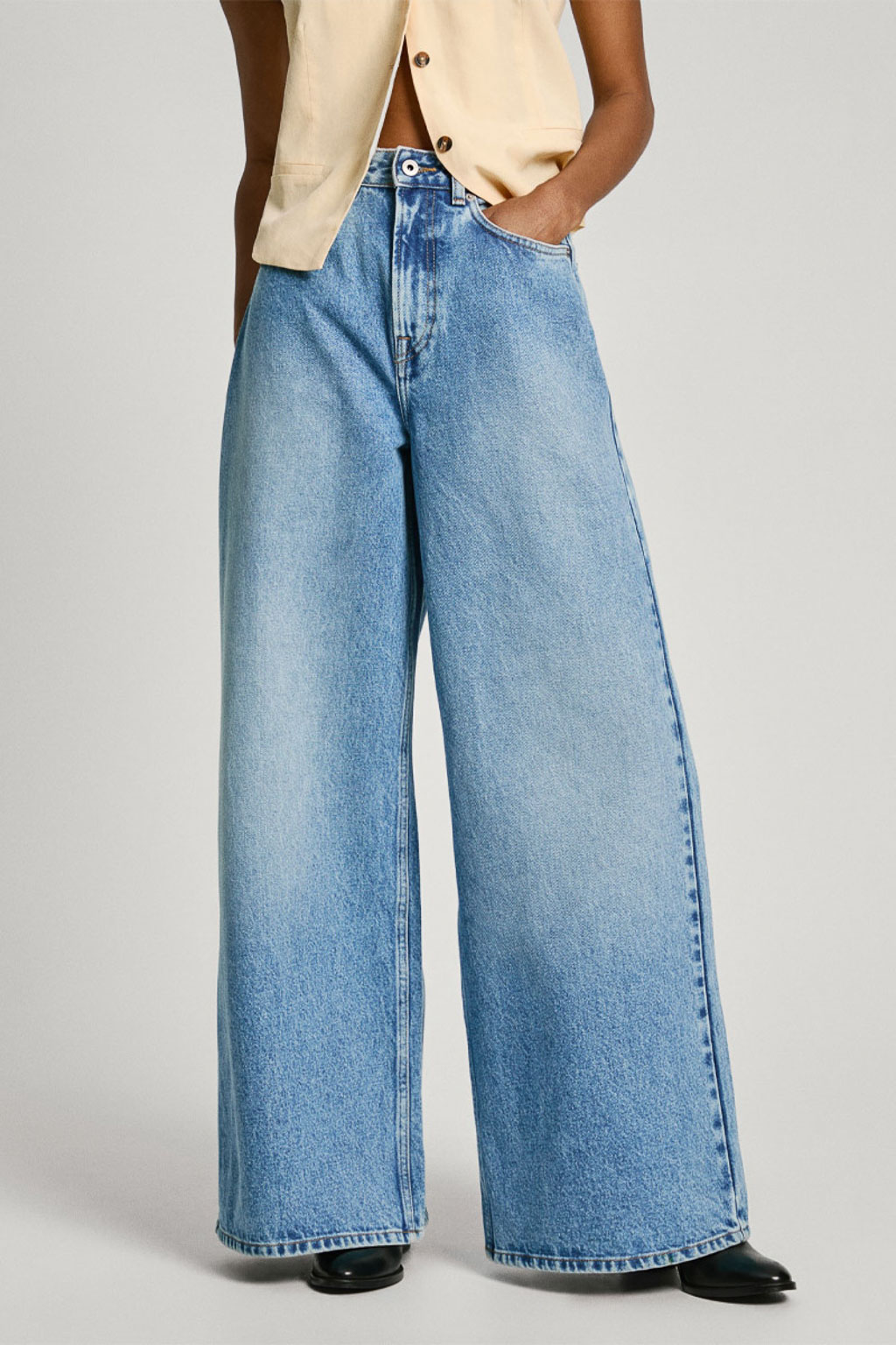 Dámské džíny WIDE LEG JEANS UHW