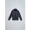 Pánská mikina ZIP-THRU PADDED JUMPER W/HOODIE (Barva modrá, Velikost XXL)