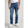 Pánské džíny SLIM JEANS WORN (Barva denim (odpovídá obrázku), Velikost W29 L34)