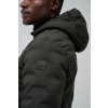 Pánská bunda PUFFER COAT WITH POCKETS (Barva khaki zelená, Velikost XXL)