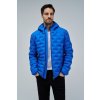 Pánská bunda PUFFER COAT WITH POCKETS (Barva tyrkysová, Velikost XXL)