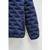 Pánská bunda PUFFER COAT WITH POCKETS (Barva modrá, Velikost XXL)