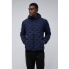 Pánská bunda PUFFER COAT WITH POCKETS (Barva modrá, Velikost XXL)
