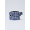 Pánský pásek BRAIDED BELT (Barva modrá, Velikost 105)