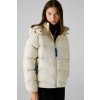 Dámská bunda CITY PUFFER JACKET (Barva béžová, Velikost L)