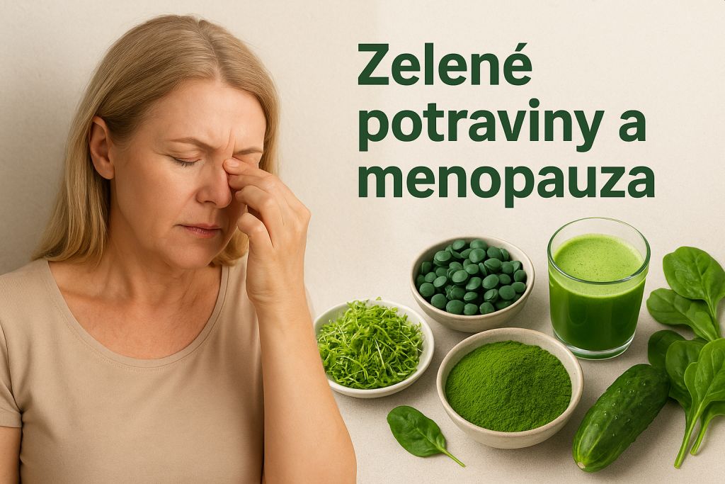 Zelené potraviny a menopauza: přírodní cesta k harmonii a pohodě