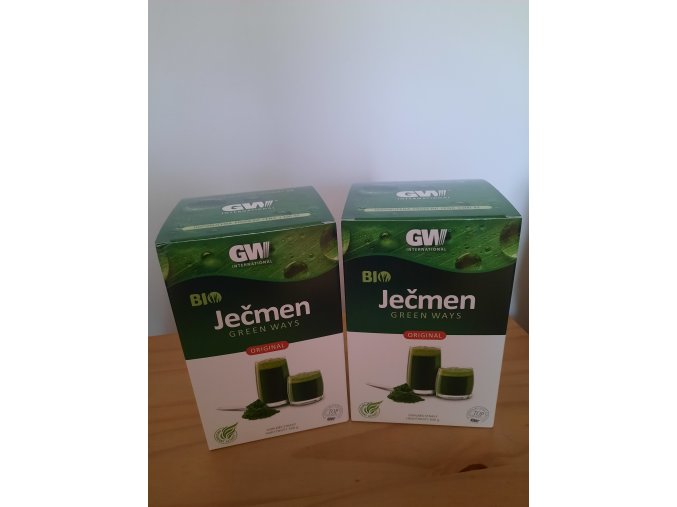 2 x ječmen prášek