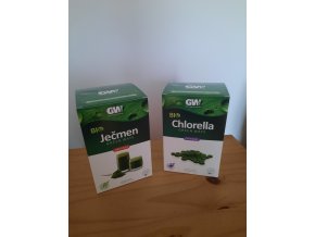 ječmen prášek + chlorella tbl